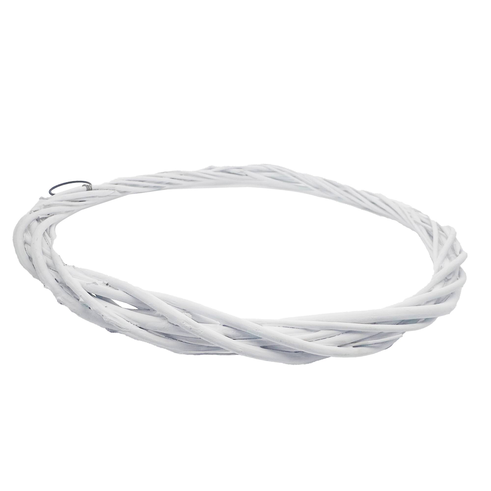 18" White Willow Wreath by Ashland®
